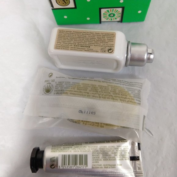 L'Occitane 3-Piece Verbena Ornament: Gift Set NIB - Picture 2 of 5